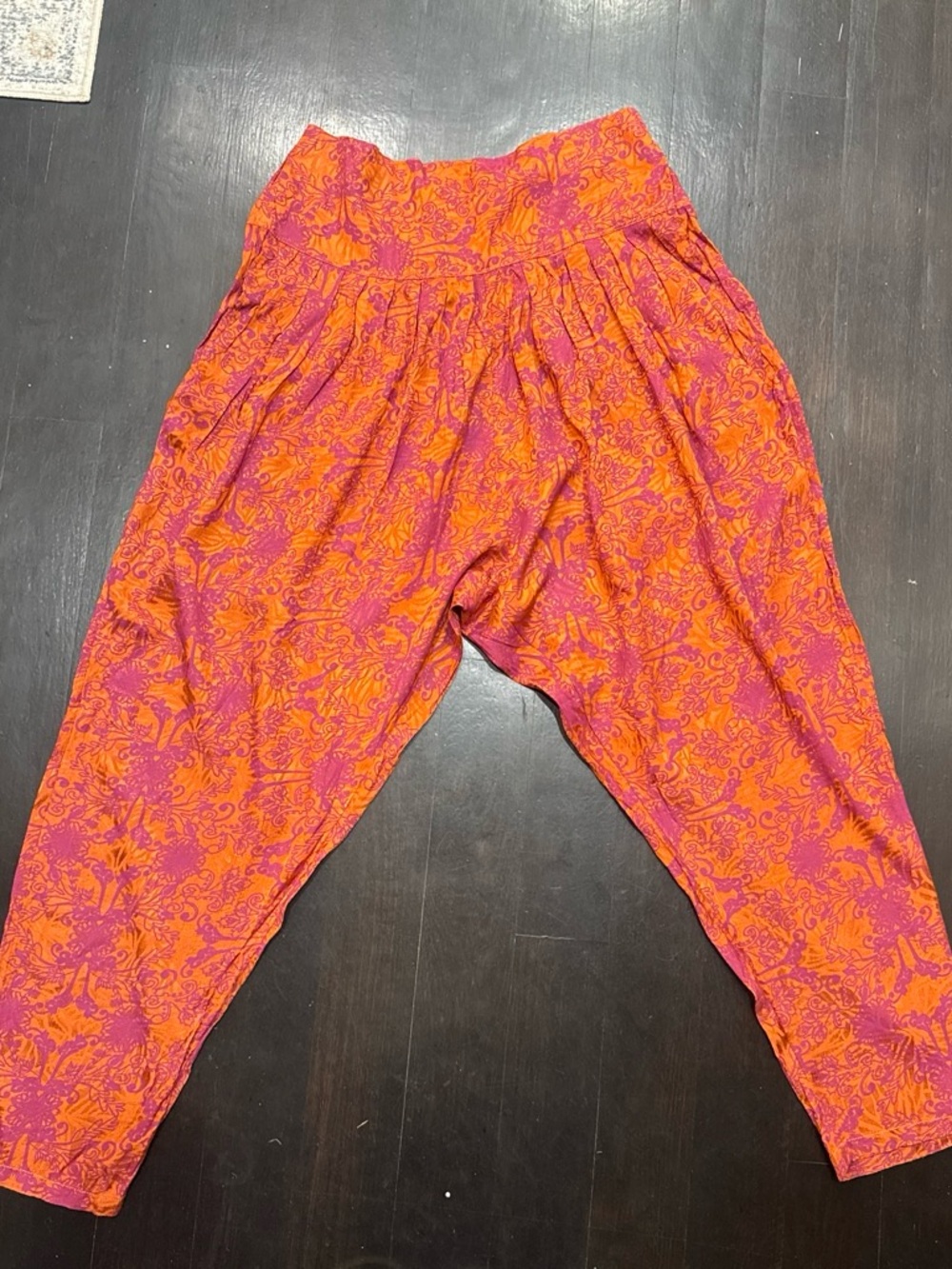 Free People silky harem pants
